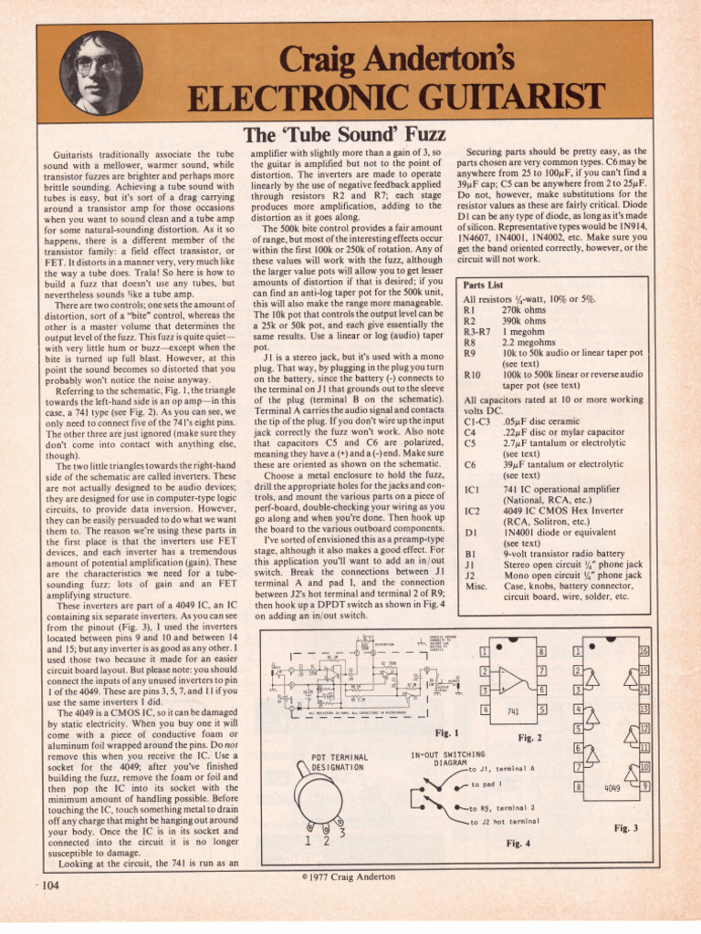 Tube Sound Fuzz | PDF