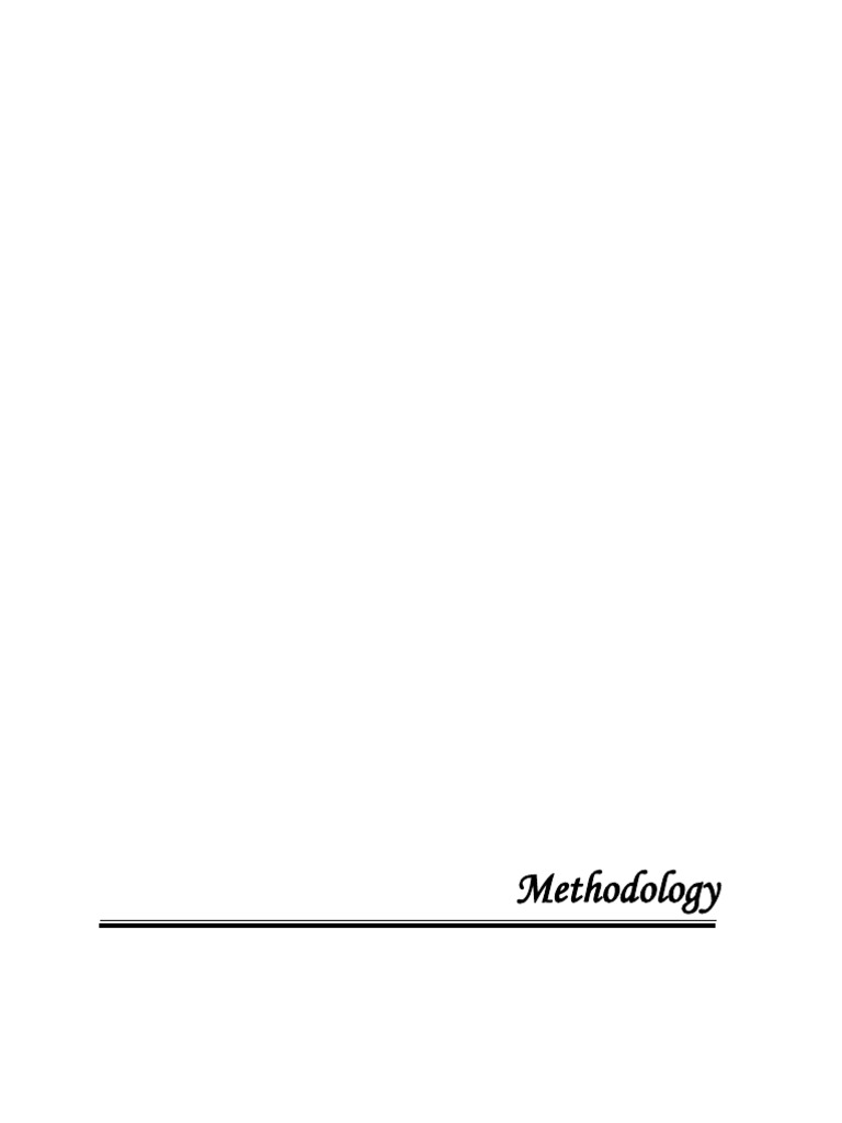 06 Chapter3 | PDF | Student's T Test | Methodology