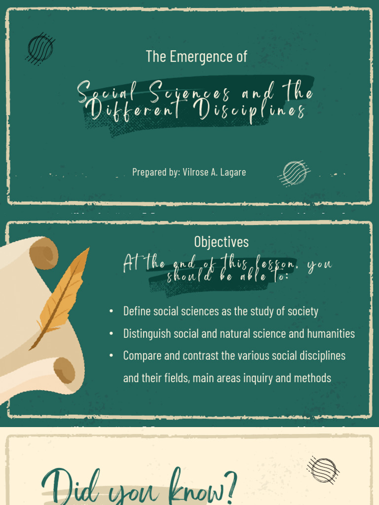 Understanding Social Sciences Overview | PDF | Science | Natural Sciences