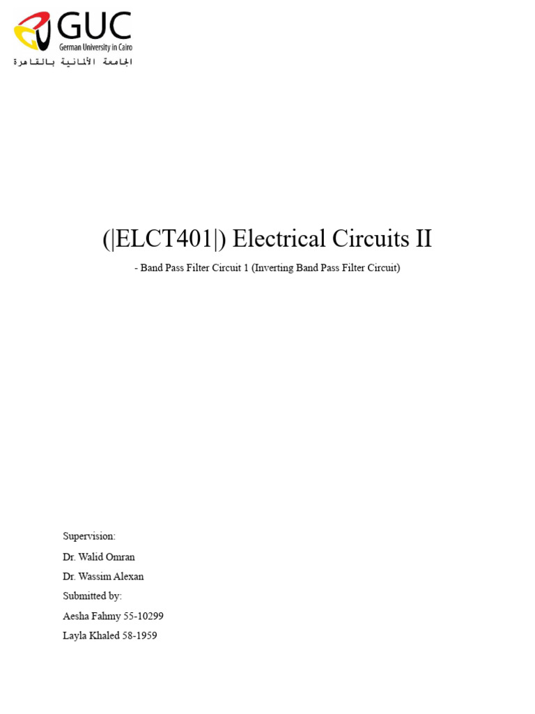 ELCT401 | PDF