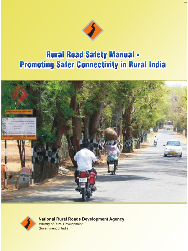 Rural Road Safety Manual- Promoting Safer Connectivity in Rural India ...