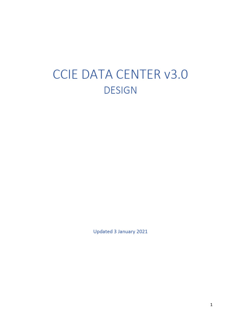 Cisco ACI Design for Xandar Data Center | PDF | Computer Network | I Pv6
