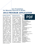 2012 NY APP Internship