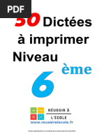 Dictées à Corriger avec Erreurs | PDF