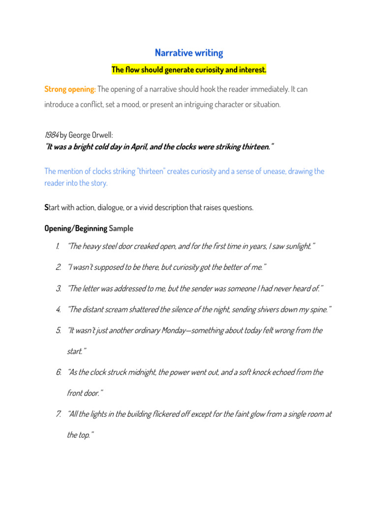 Engaging Narrative Techniques | PDF | Pride And Prejudice