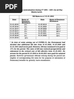 6th Pay Commission DA Rates Overview | PDF