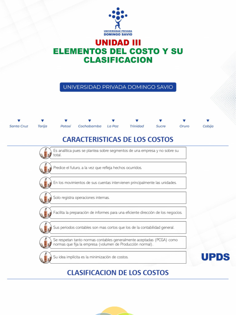 Características y Elementos de Costos Empresariales | PDF | Salario ...