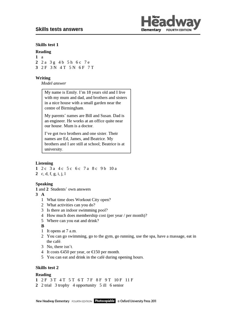 21st Century Skills Test Answers | PDF | France