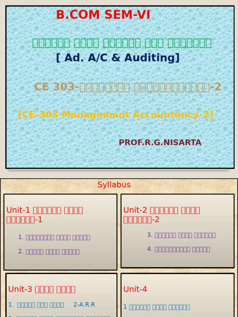 CC-303 Management AC-2-2024-25 | PDF