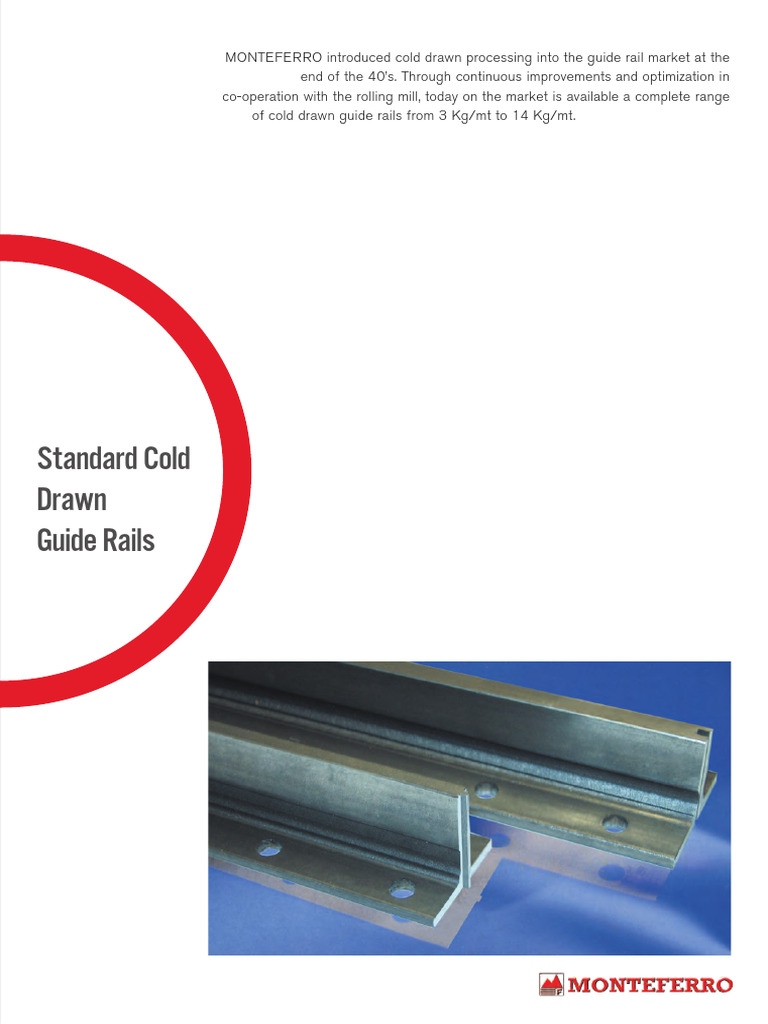 Cold Drawn Guide Rails Overview | PDF