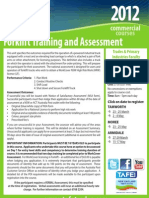Forklift Training and Assessment: Courses Commercial