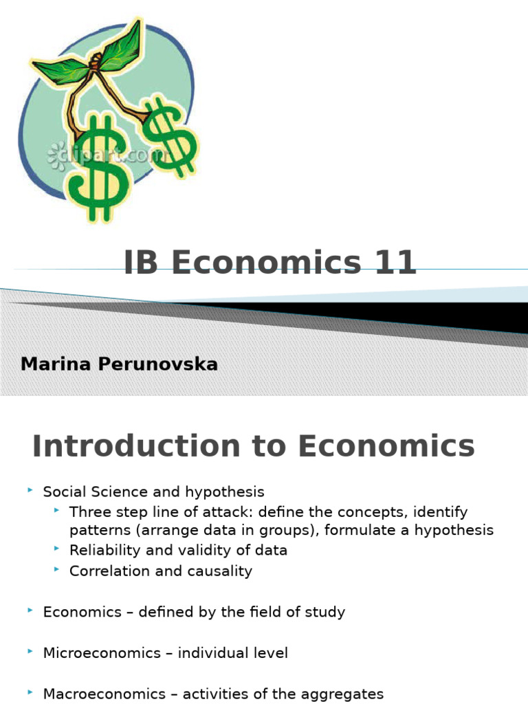 IB Economics 11 - 2 | PDF
