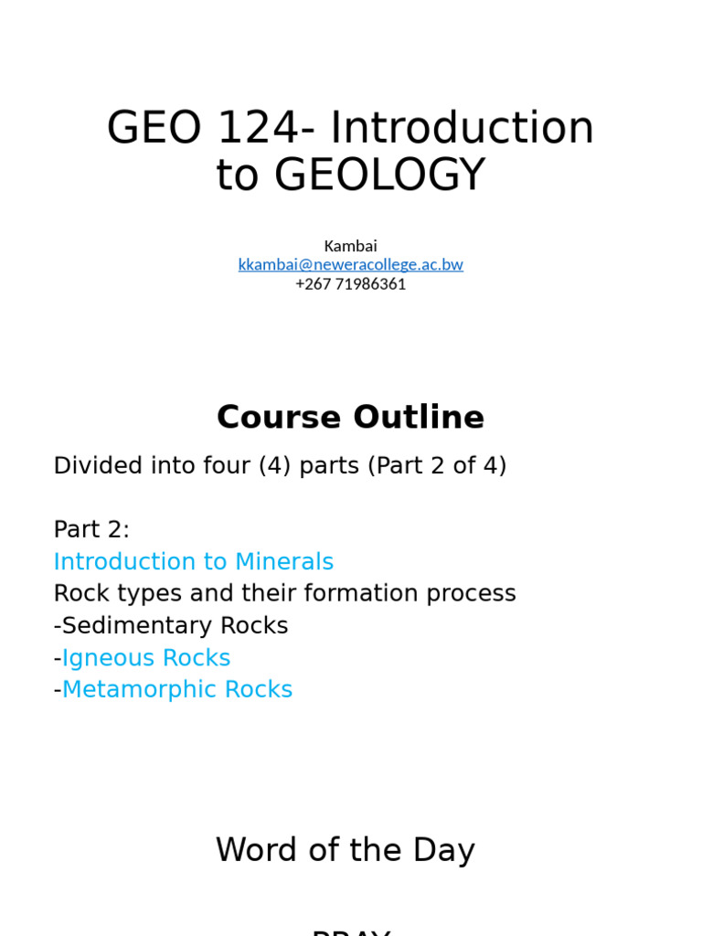 Understanding Metamorphic Rocks and Processes | PDF | Rock (Geology ...