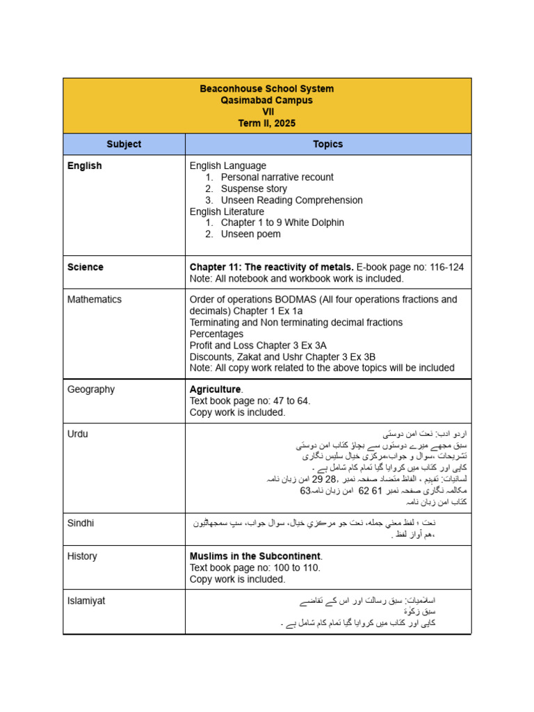 Grade 7 | PDF