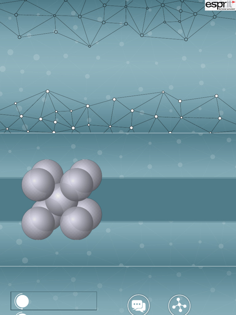 Structure Cubique Centrée en Cristallographie | PDF