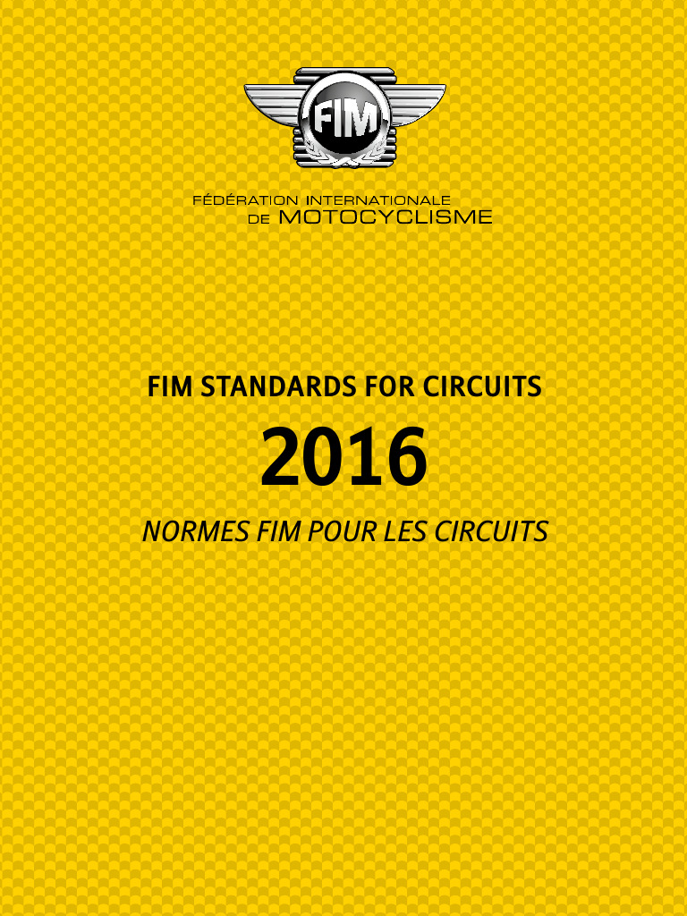 FIM Circuits - Standards - 2016 | PDF