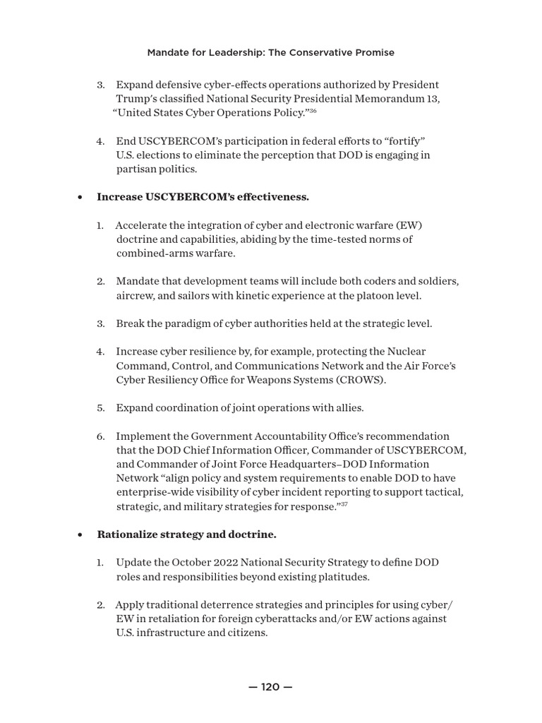 2025 Mandateforleadership Full 153 Pdf