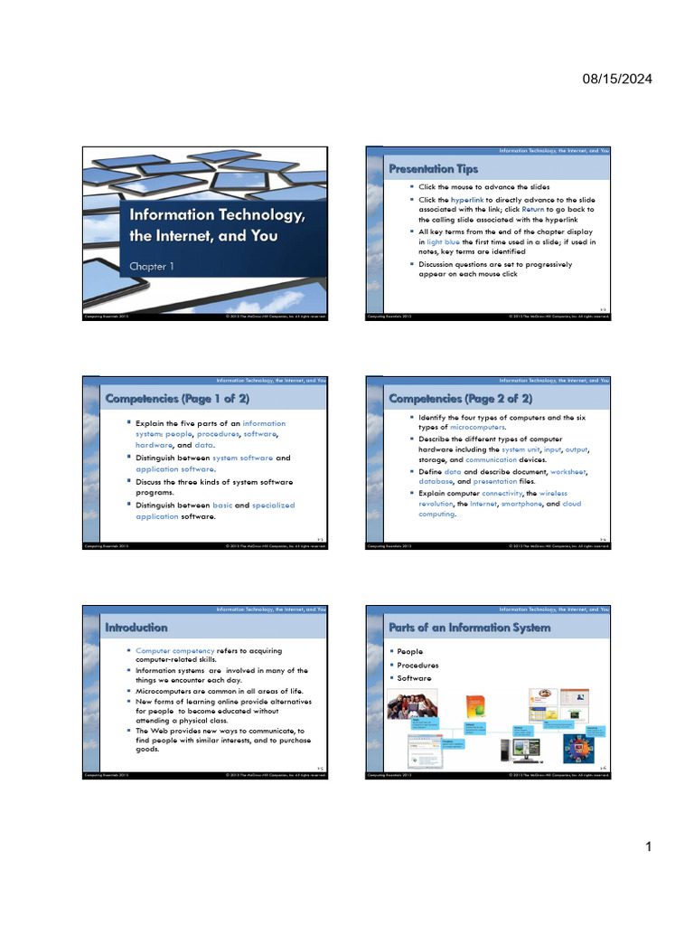Understanding Information Technology Basics | PDF | Computing ...