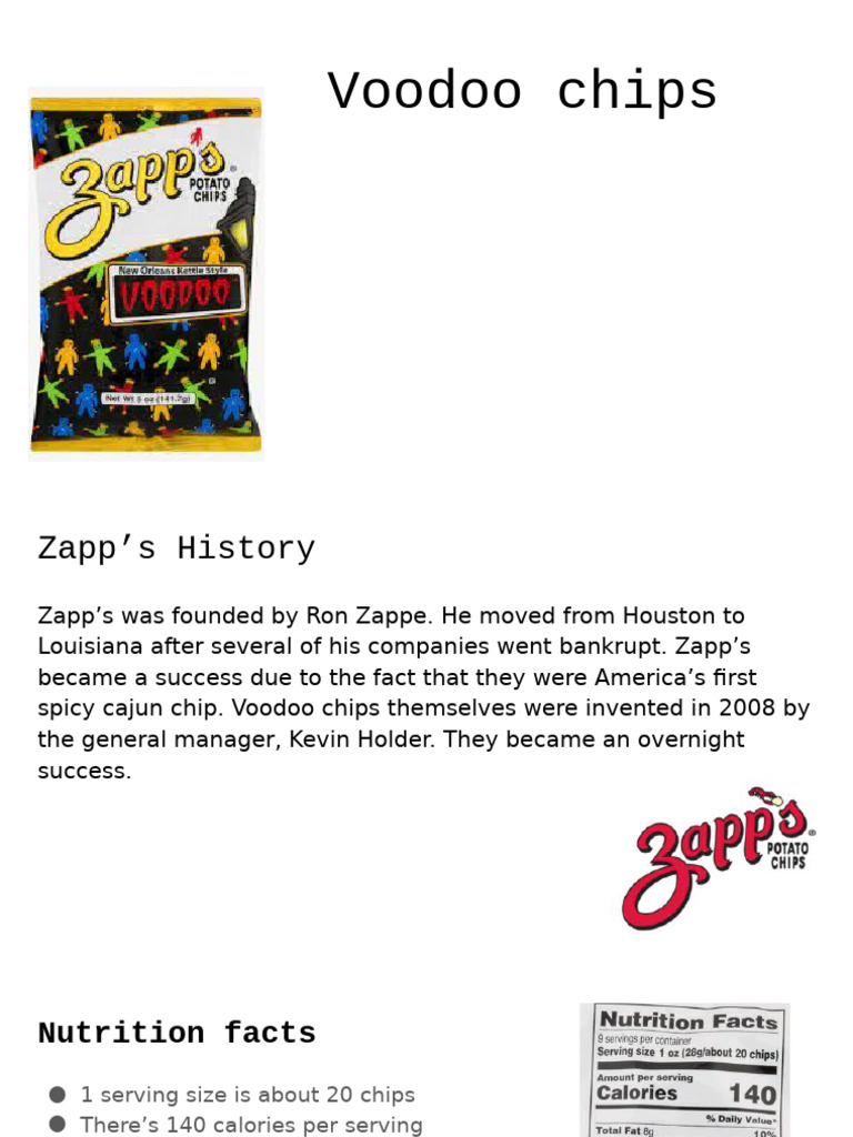 Zapp's Chips | PDF