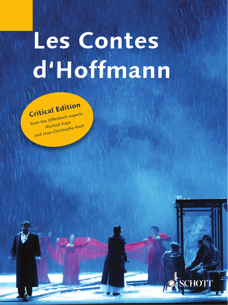 Les Contes d'Hoffmann: A Critical Edition | PDF | Vocal Music ...