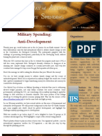 G D A M S: Military Spending: Anti-Development