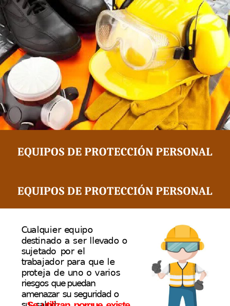 Equipos de Proteccion Personal | PDF