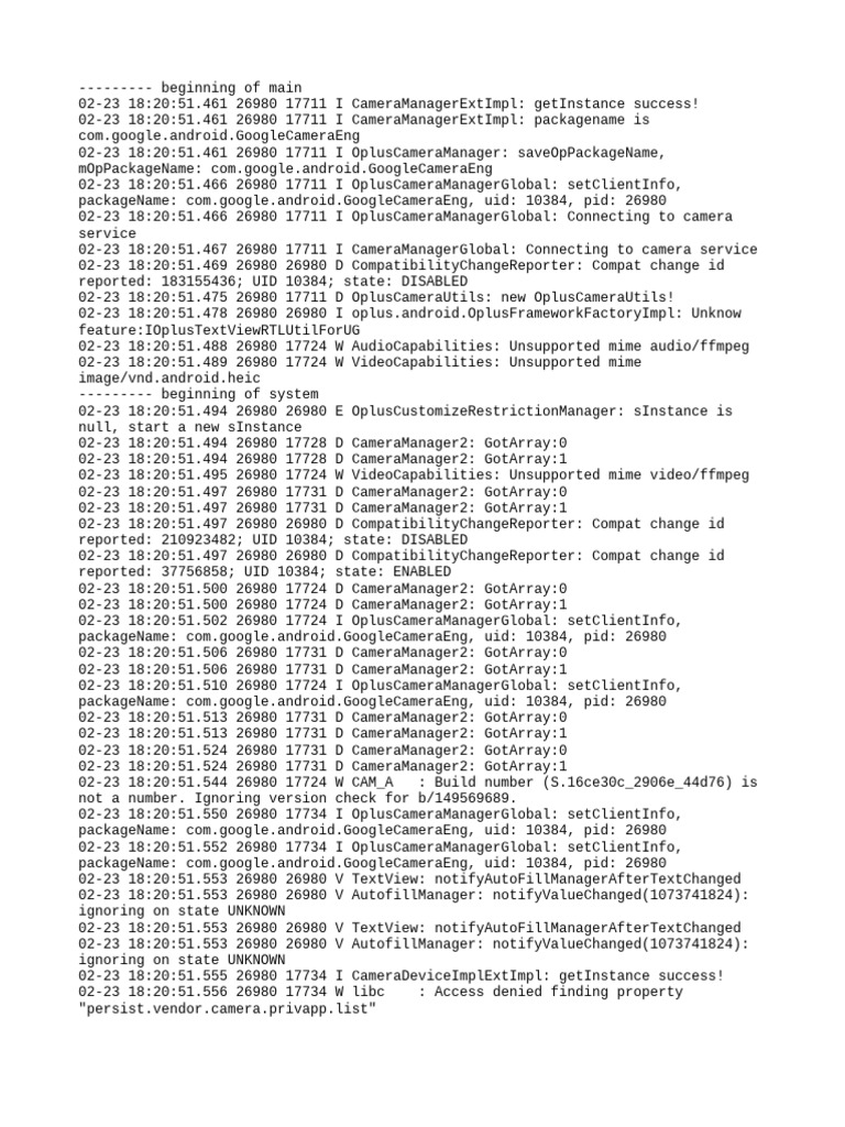 Log Cat 1740309651405 | PDF | Computing | Computer Architecture