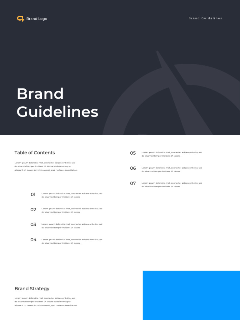 Comprehensive Brand Guidelines Document | PDF | Graphic Design | Printing