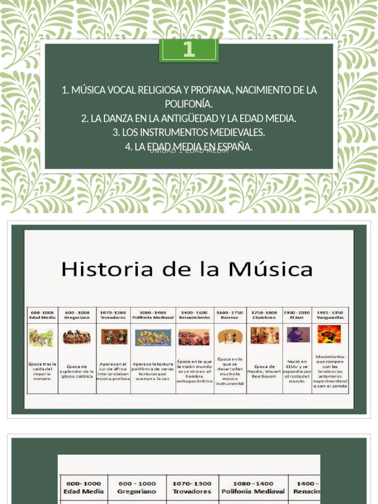 Música y danza en la Edad Media | PDF | Edades medias | Al Andalus