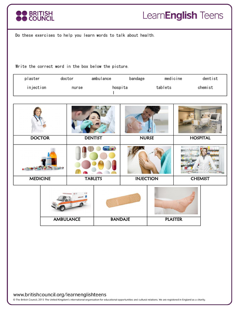 Health - Exercises | PDF