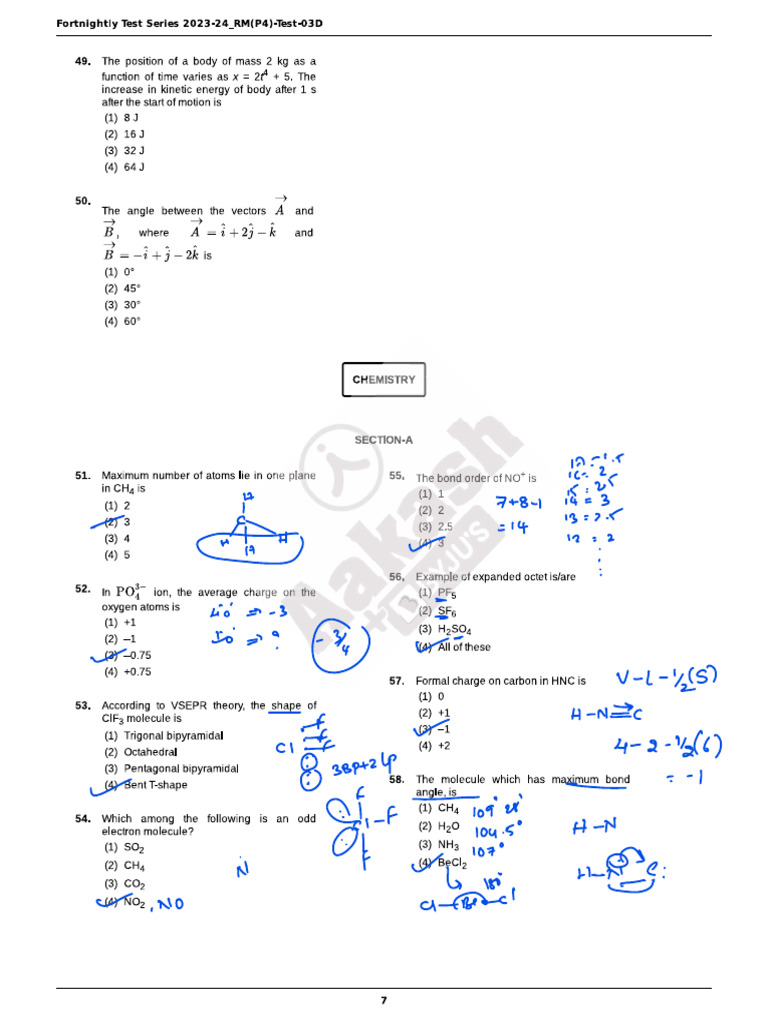 RM-02 - Test 3 - QP | PDF