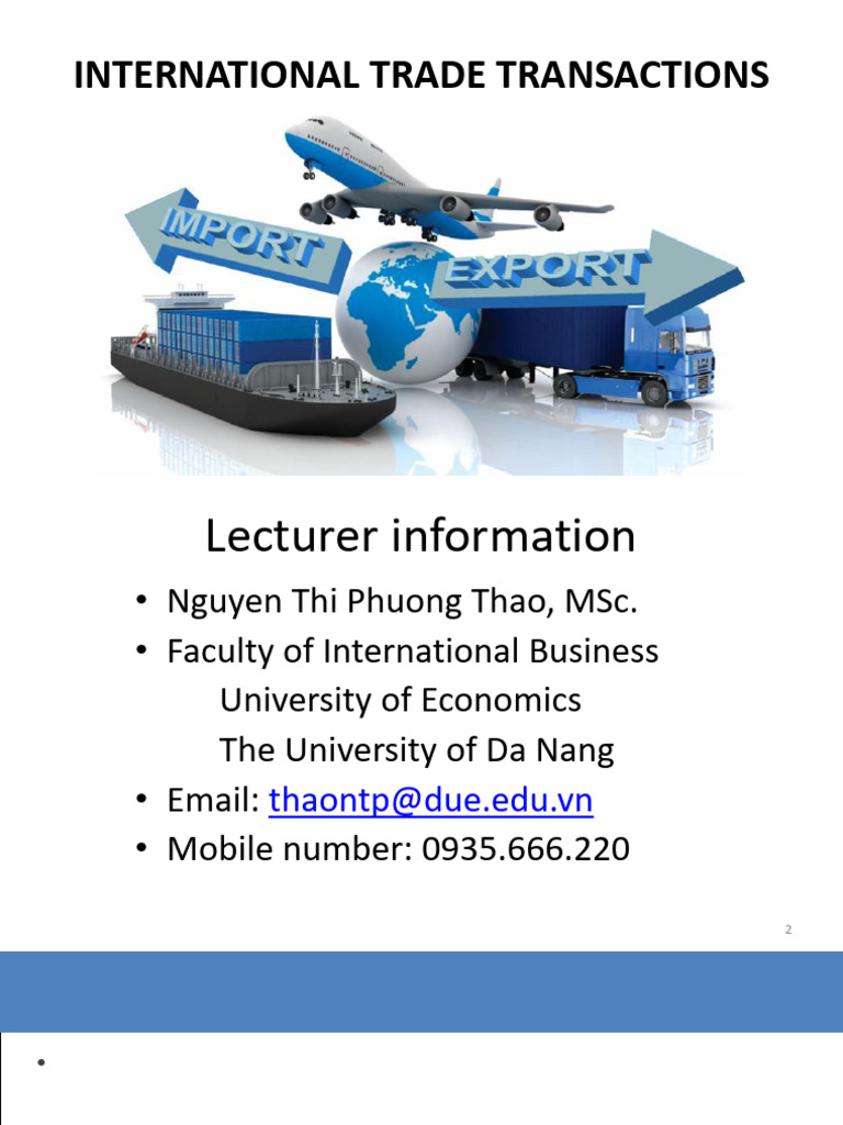 Vietnam Merchanting Trade Overview | PDF | Arbitration | Exports