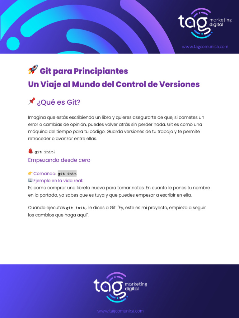 Introducción a Git para Principiantes | PDF | Software | Informática