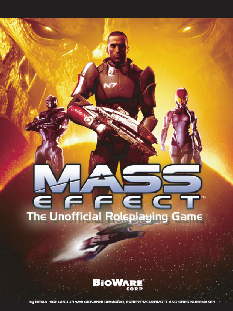 Creating Characters for Mass Effect RPG | PDF