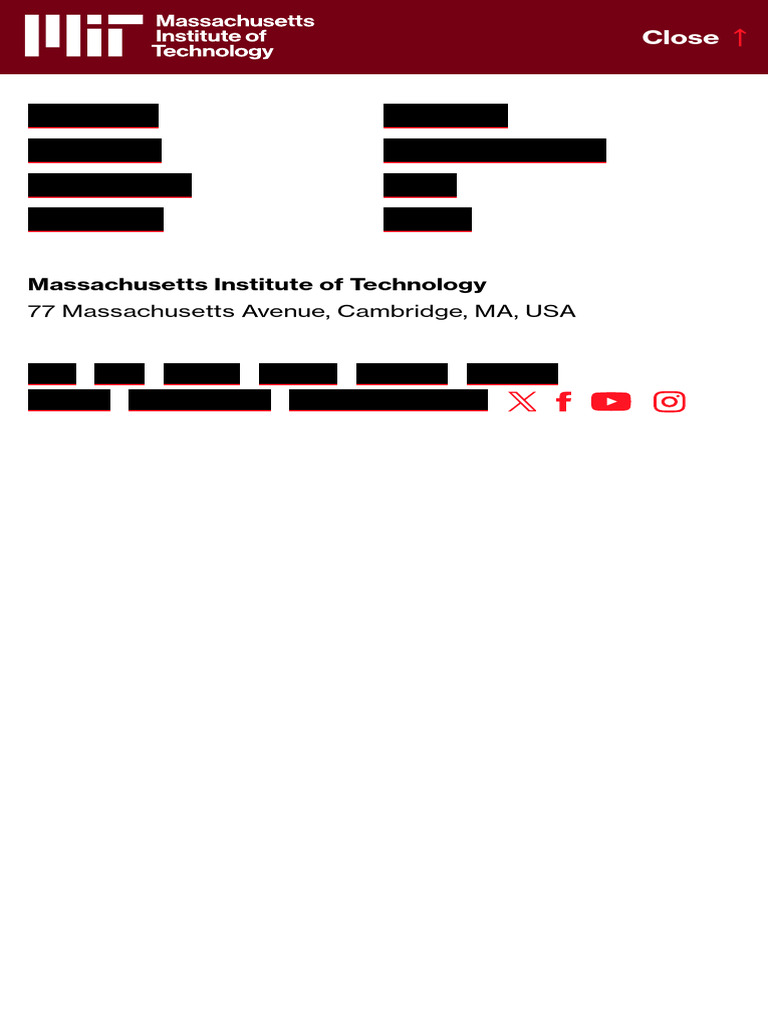 MIT - Massachusetts Institute of Technology | PDF