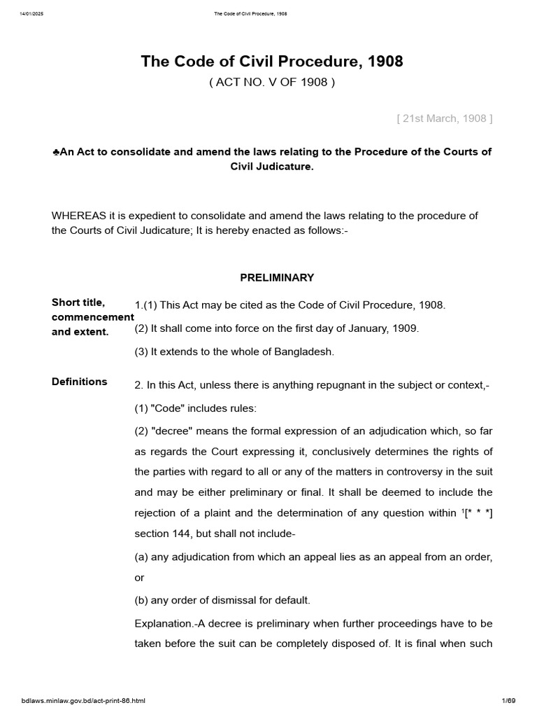 Act Print 86 | PDF | Lawsuit | Summons