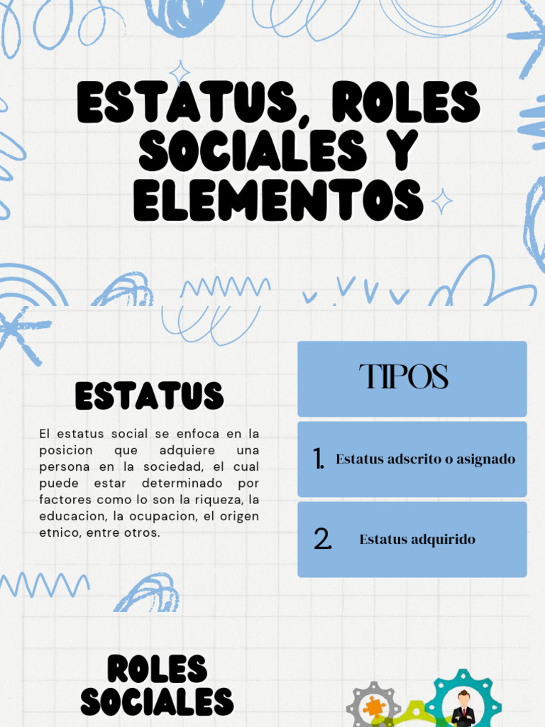 Ejemplos y conceptos de roles sociales | PDF | Estatus social ...