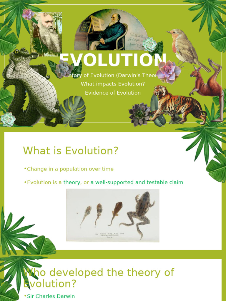 Garrison: Evolution | PDF | Natural Selection | Evolution