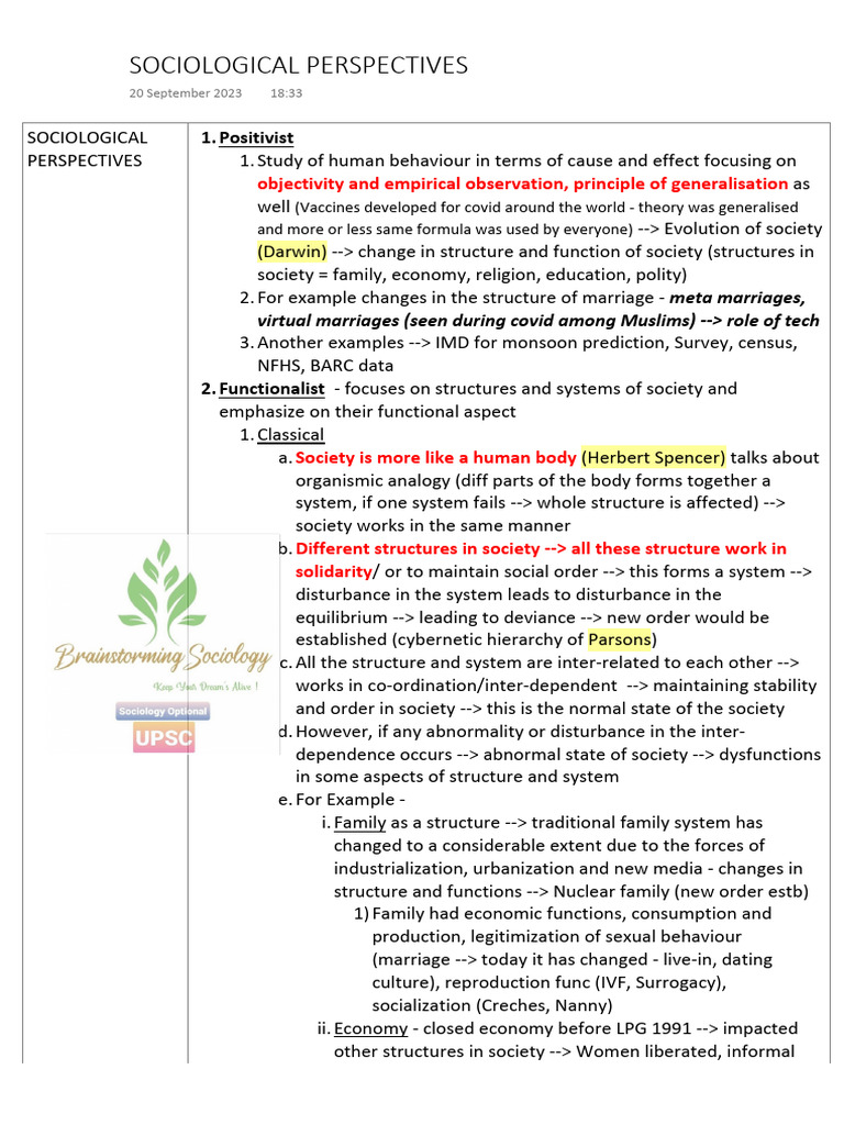 Sociological Perspectives on Society | PDF | Feminism | Gender Studies