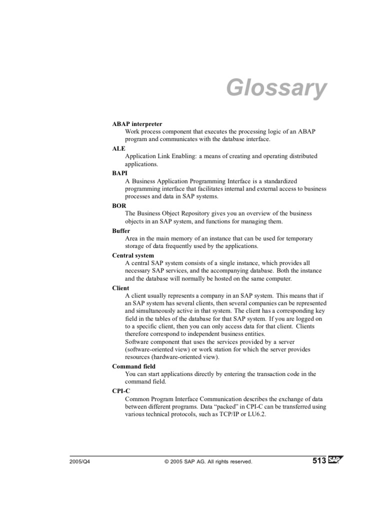 Glossary | PDF | Hypertext Transfer Protocol | Databases