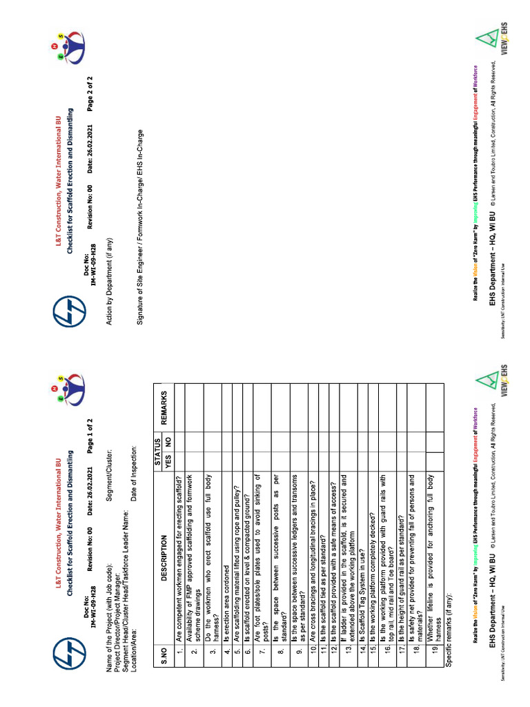 Form Work & Scaffolding | PDF
