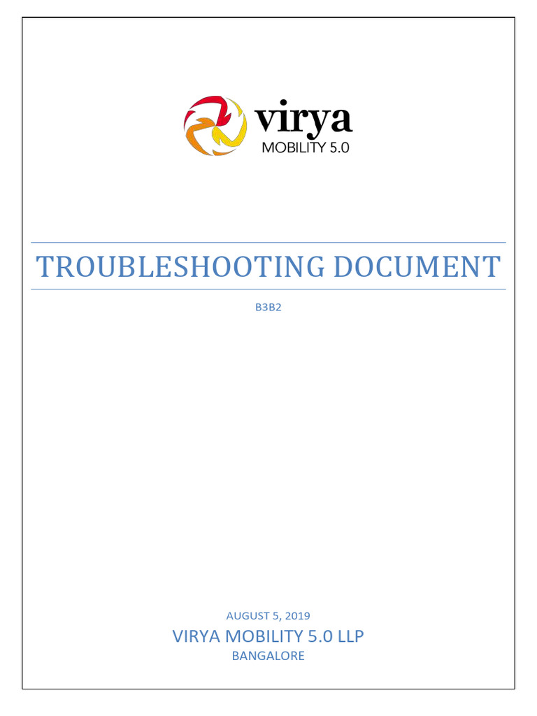 Trouble Shooting Document - R1 | PDF | Switch | Electrical Connector