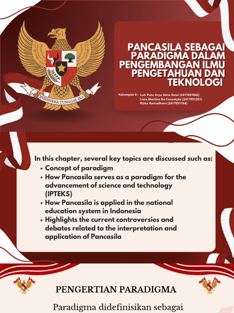 Kelompok 6 - Pancasila Sebagai Paradigma Dalam Pengembangan Ilmu ...
