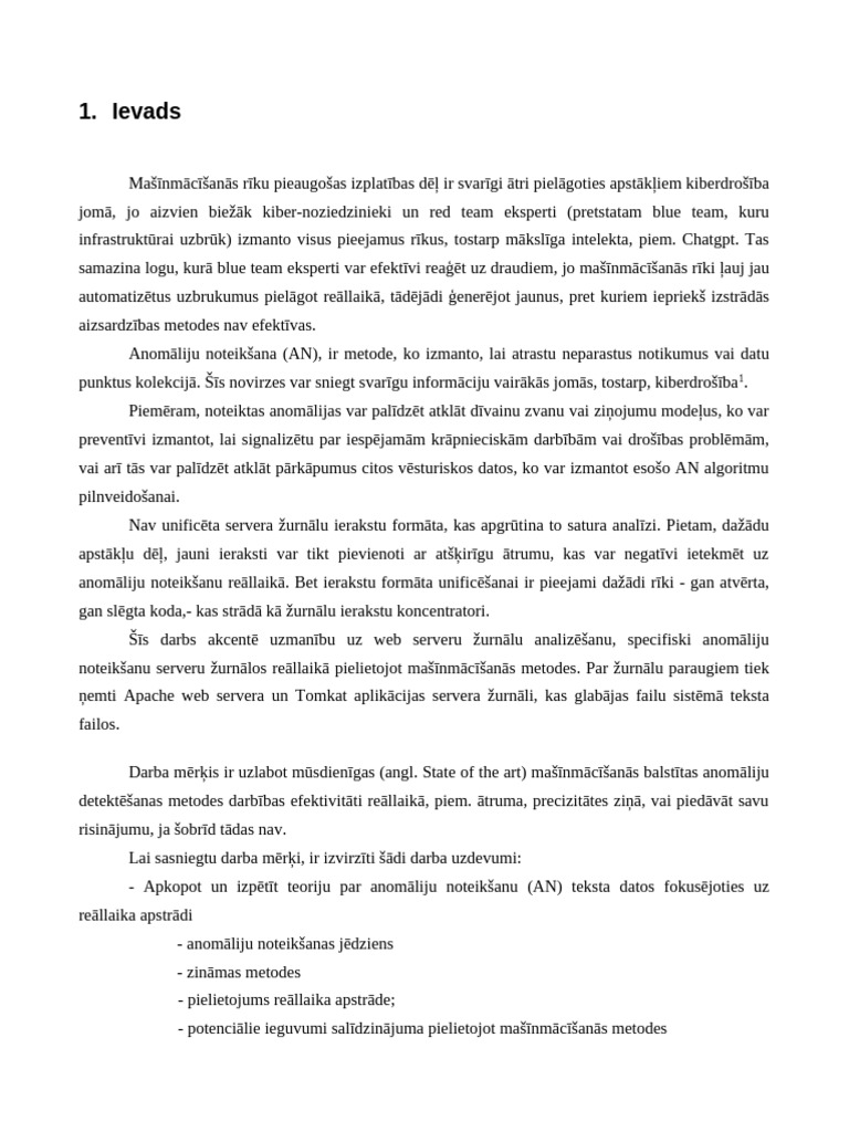 Ievads Draft | PDF