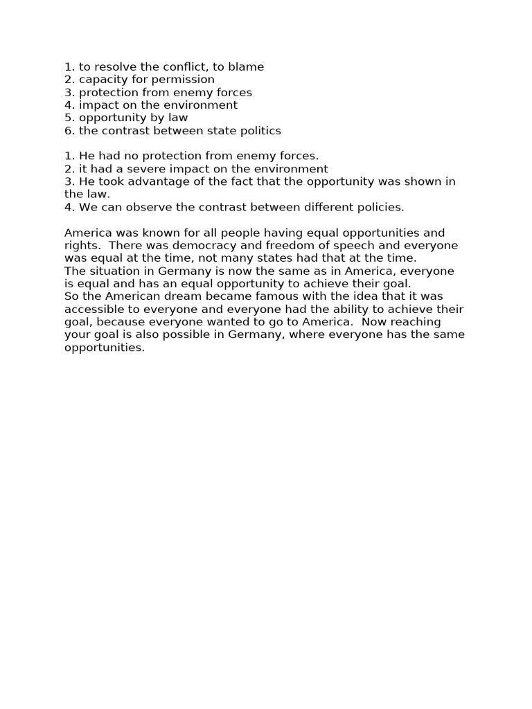 The USA | PDF