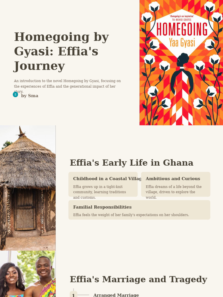 Effia's Journey in Homegoing Explained | PDF | Atlantic Slave Trade ...