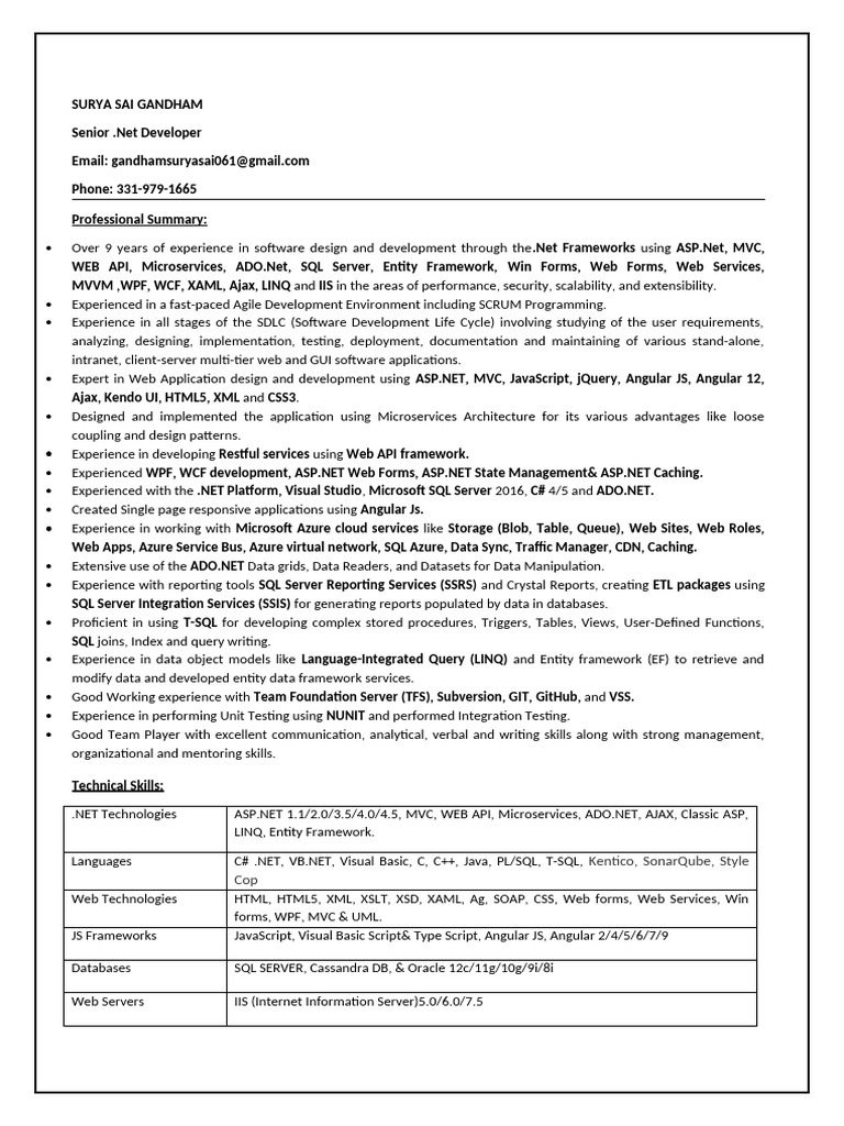 Surya - .Net | PDF | Entity Framework | Microsoft Sql Server
