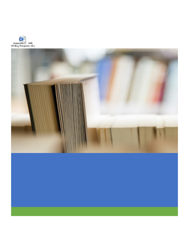 AUN-QA SAR Writing Guide | PDF | Engineering | Knowledge