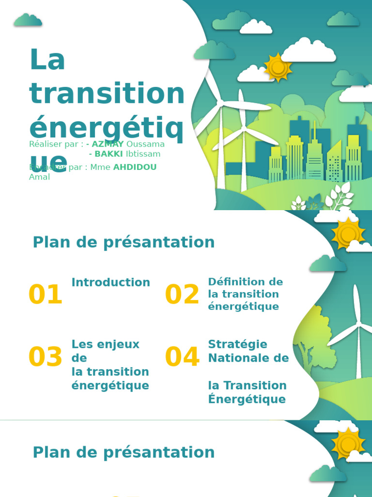 Définition de la transition énergétique | PDF | Énergie renouvelable ...