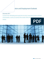 Preqin Compensation and Employment Outlook Private Equity December 2011